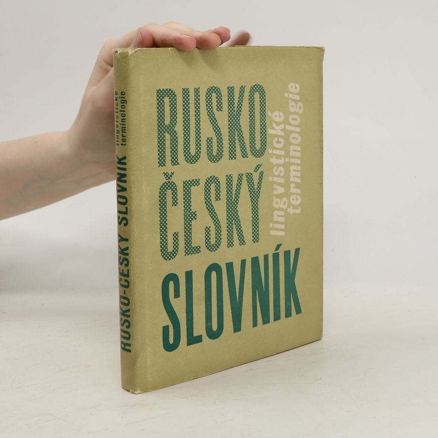 Kolektiv autorů Rusko-český slovník lingvistické terminologie