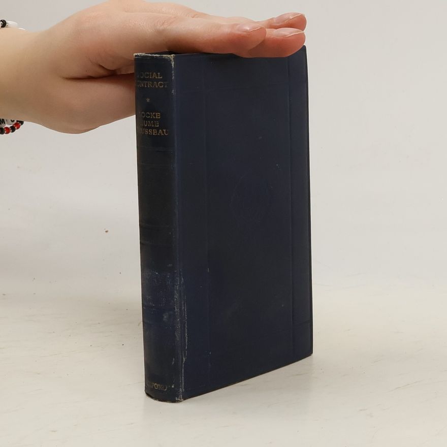 David Hume Social Contract. Essays by Locke, Hume and Rousseau