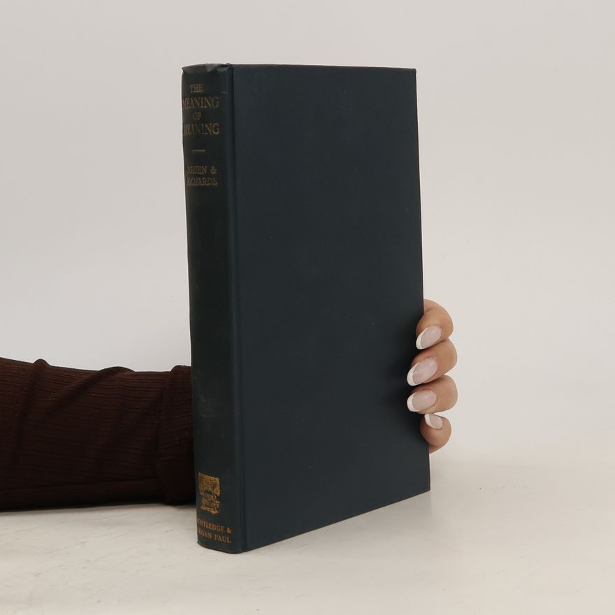 Charles Kay Ogden The Meaning of Meaning