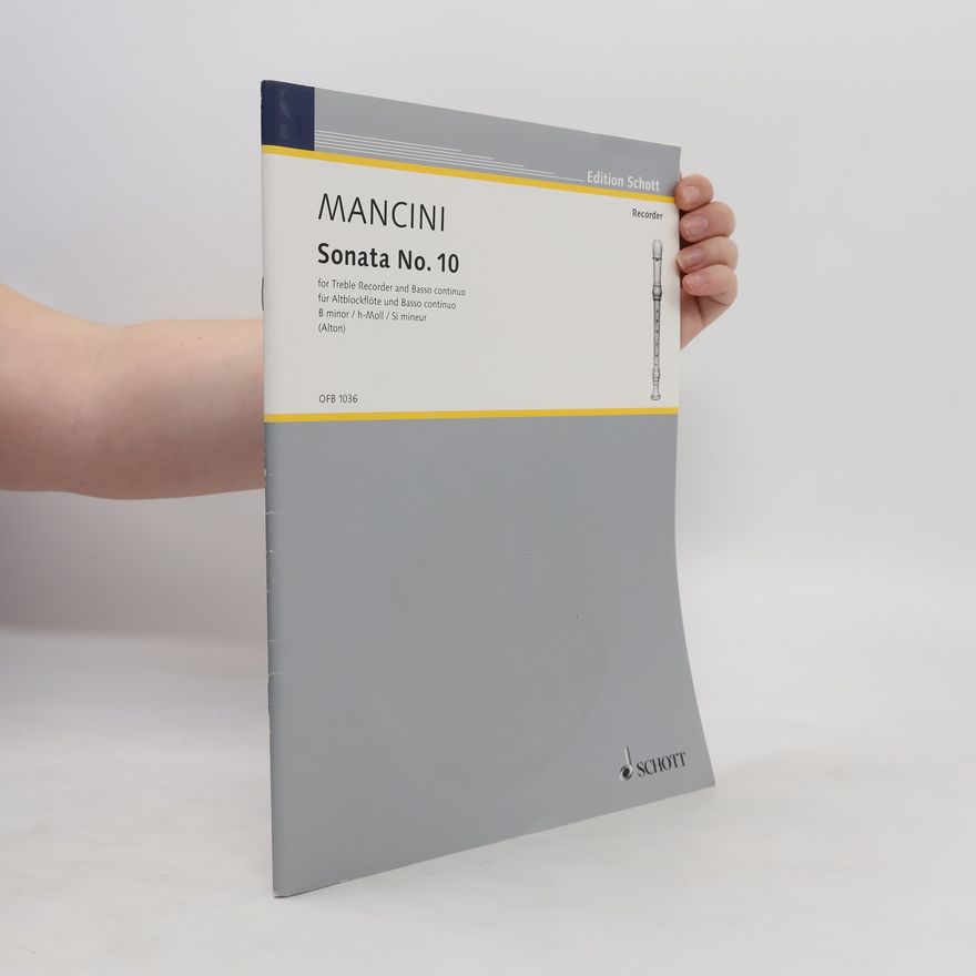 Kolektiv autorů Mancini Sonata no. 10