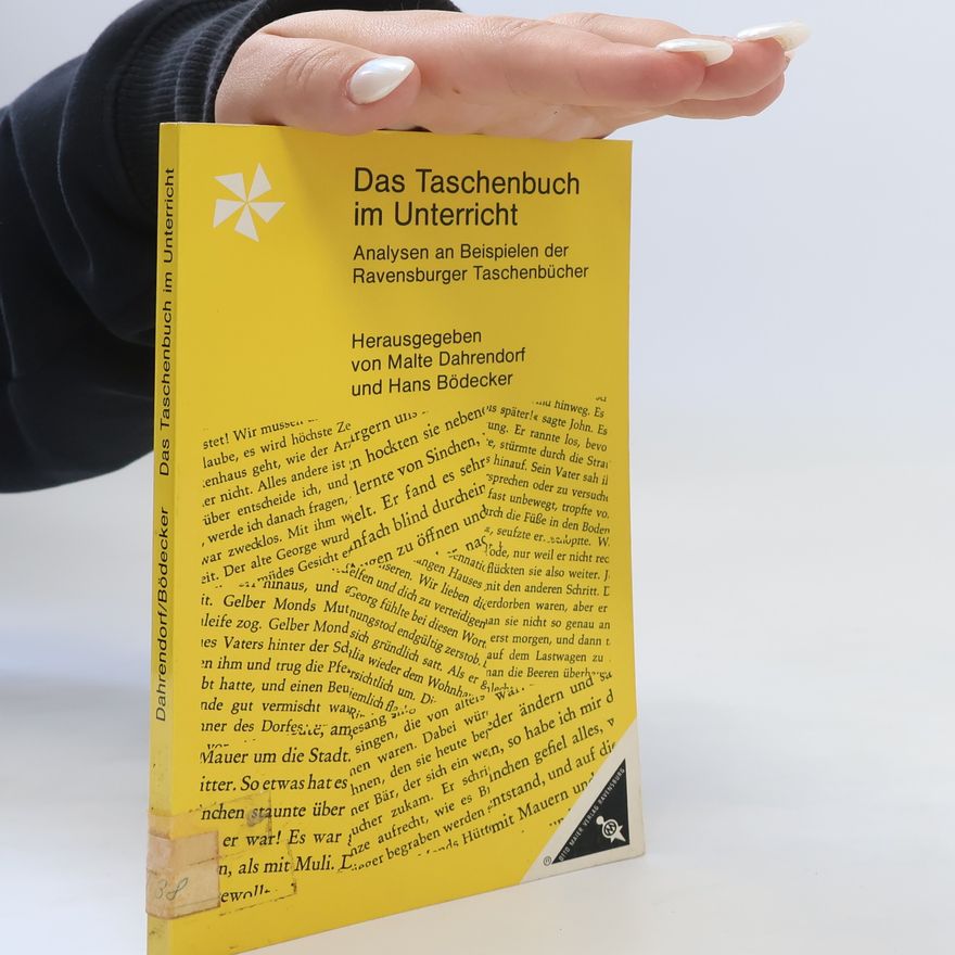 Hans Bödecker Das Taschenbuch im Unterricht