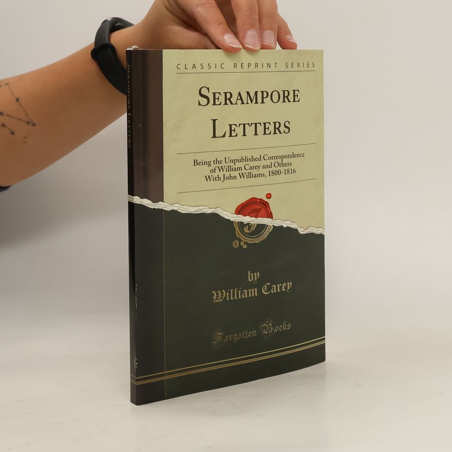 William Carey Serampore Letters