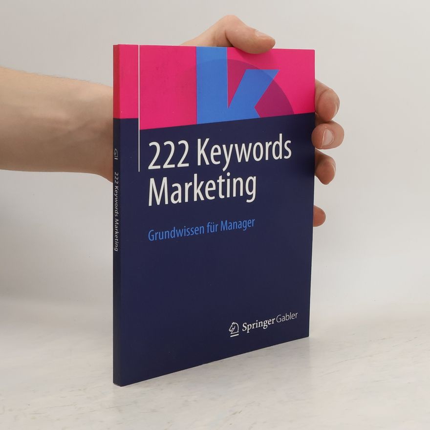 Manfred Bruhn 222 Keywords Marketing