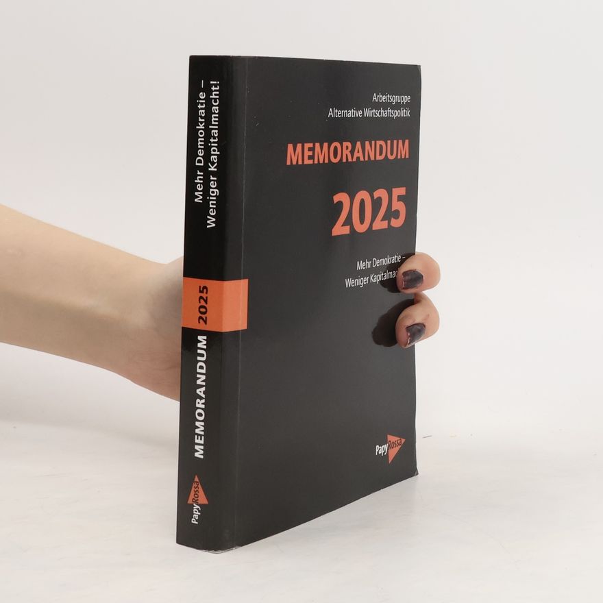 Collectif d'auteurs Memorandum 2025