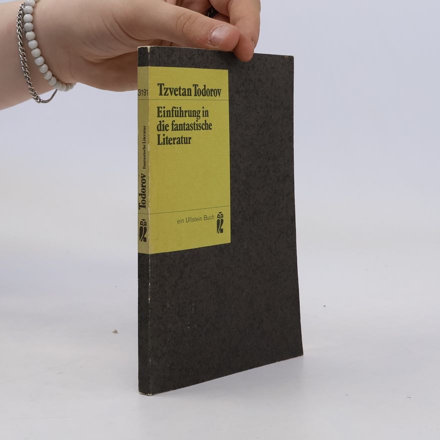 Tzvetan Todorov Einführung in die fantastische Literatur