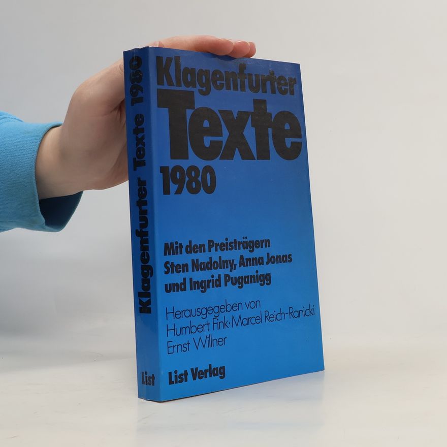 Ernst Willner Klagenfurter Texte 1980