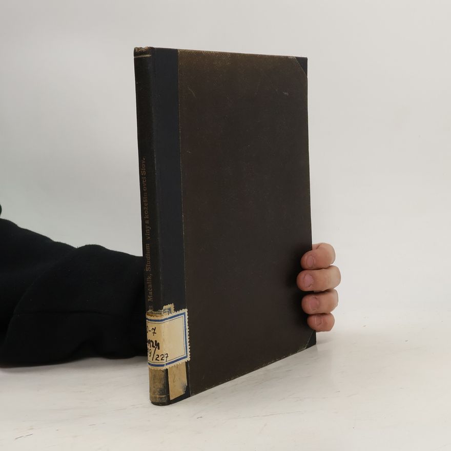 Basil Macalík  Studium vlny a kožešin ovcí slovenských