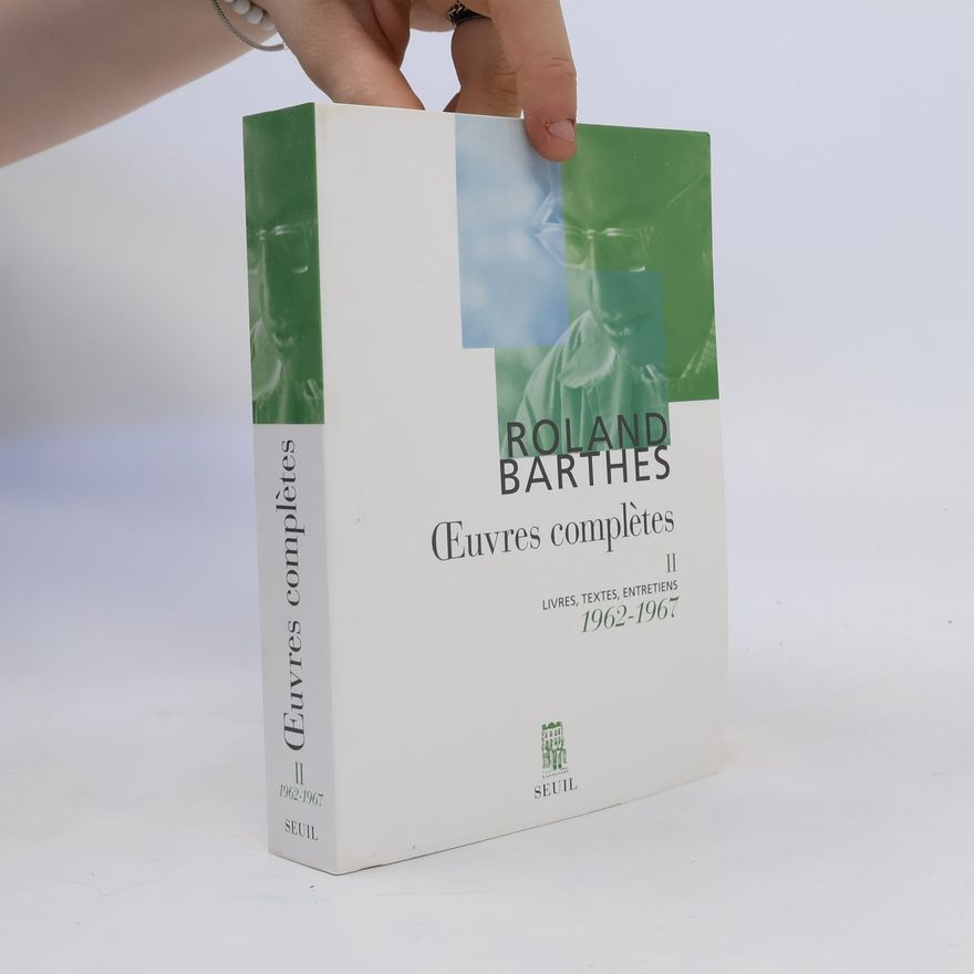 Roland Barthes Oeuvres completes