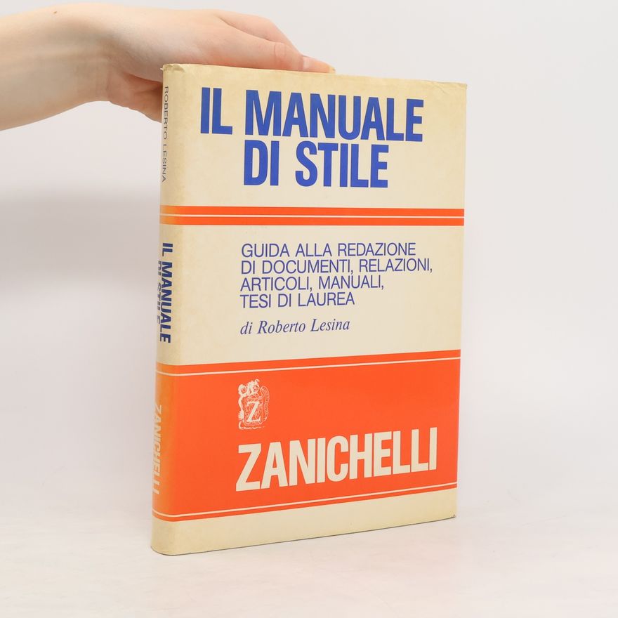 Roberto Lesina Il manuale di stile
