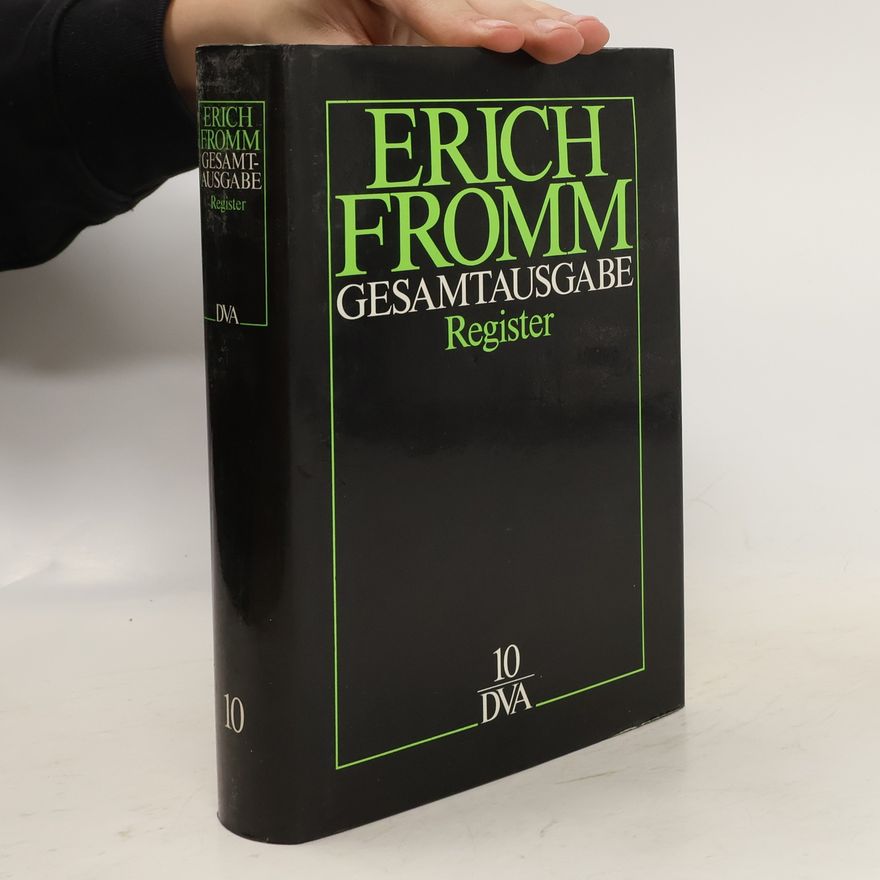 Erich Fromm Gesamtausgabe 10.