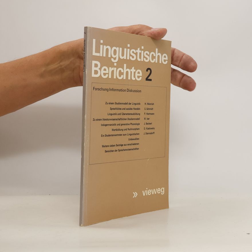 Autorenkollektiv Linguistische Berichte 2