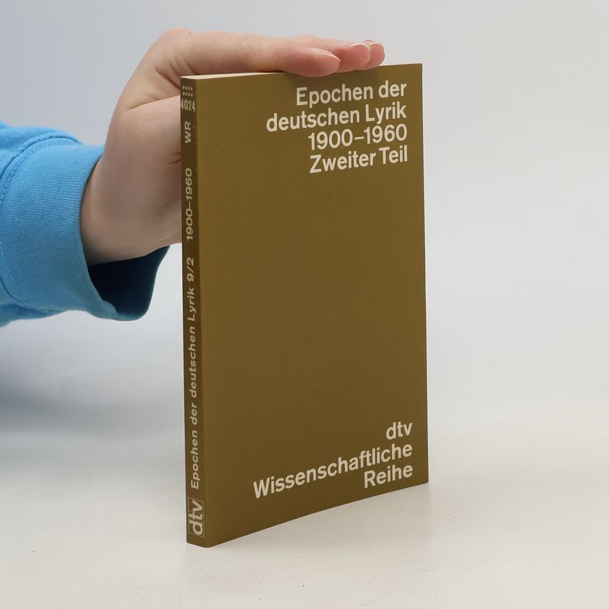 Gisela Lindemann Gedichte 1900-1960 : nach den Erstdrucken in zeitlicher Folge. Zweiter Teil