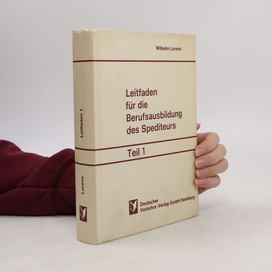 Autorenkollektiv Leitfaden für die Berufsausbildung des Spediteurs