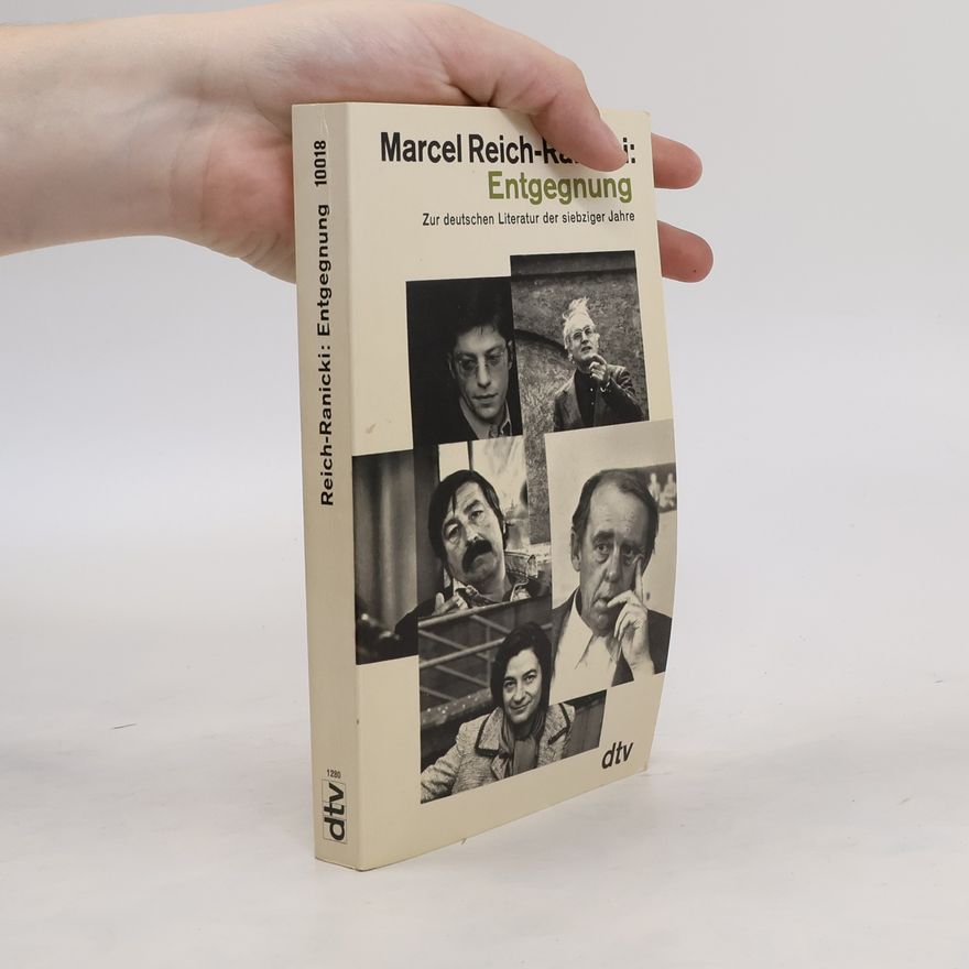 Marcel Reich-Ranicki Entgegnung