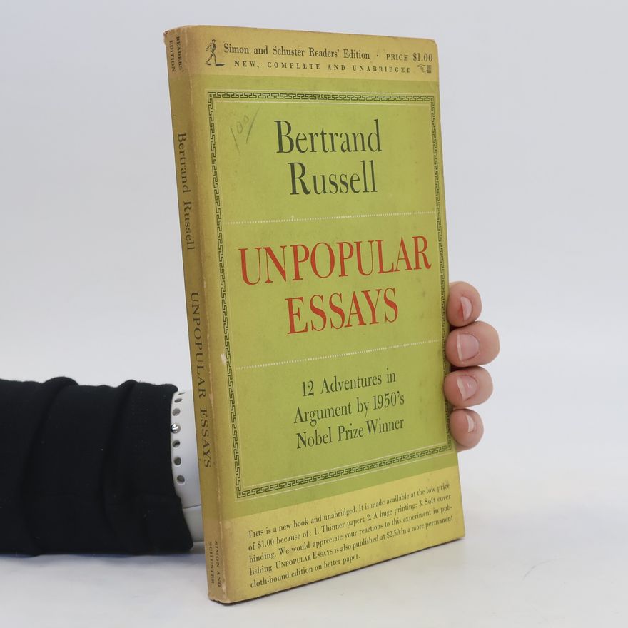 Bertrand Russell Unpopular Essays