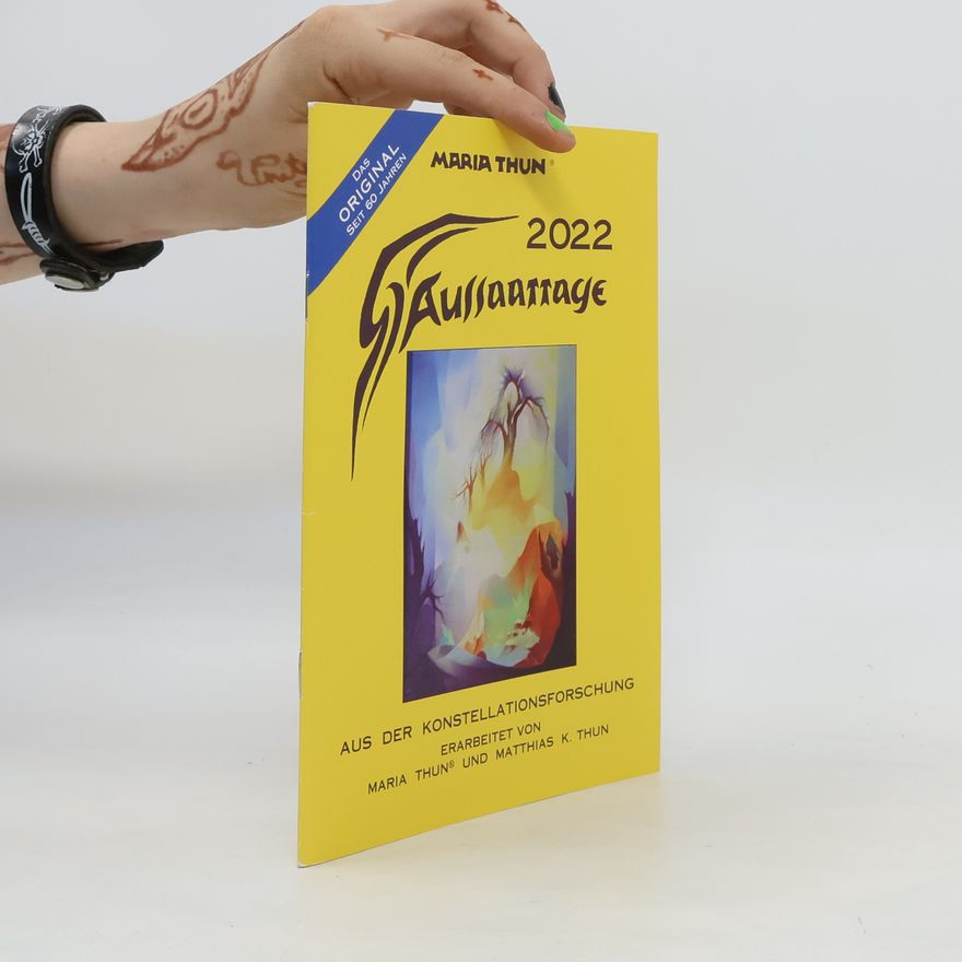 Matthias Thun Aussaattage 2022 Maria Thun