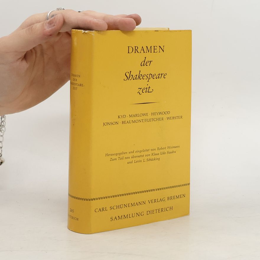 Various authors Dramen der Shakespearezeit