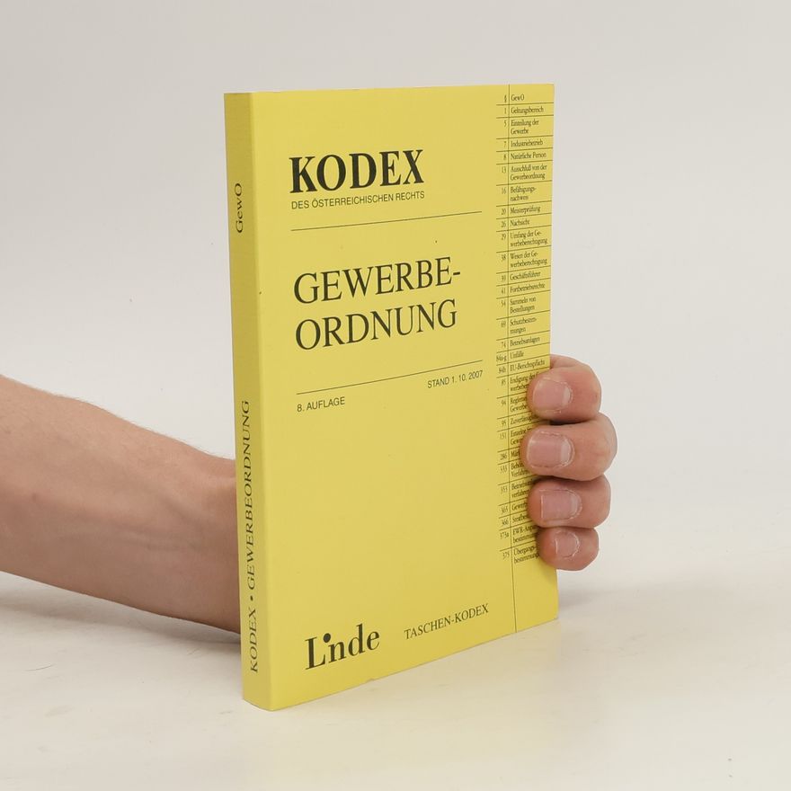Georg Konetzky Gewerbeordnung