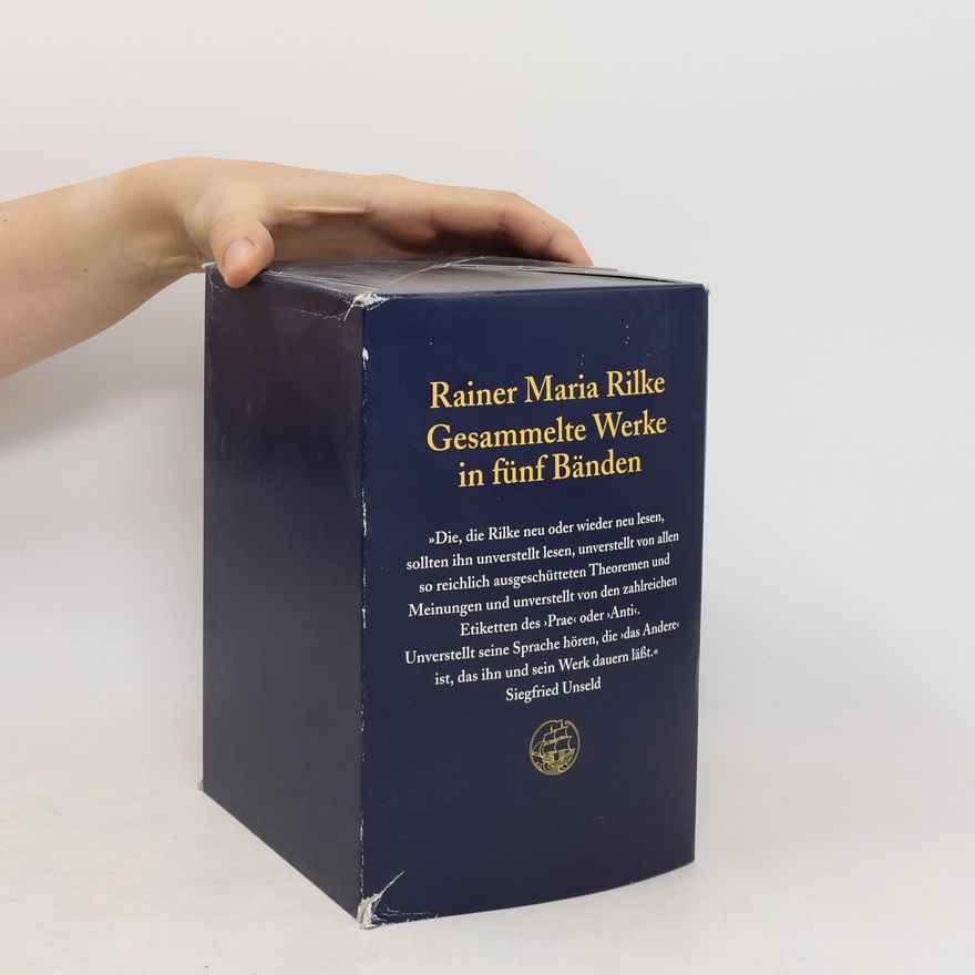 Rainer Maria Rilke Gesammelte Werke in fünf Bänden