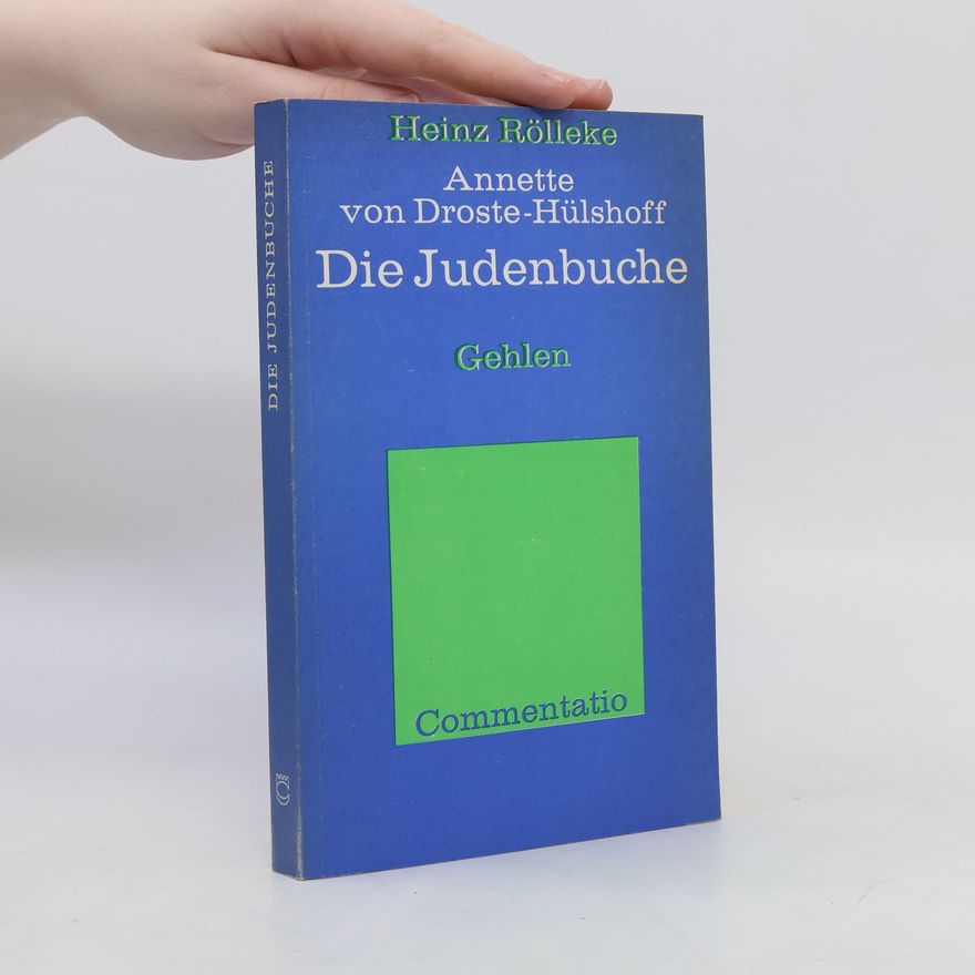 Heinz Rölleke Die Judenbuche