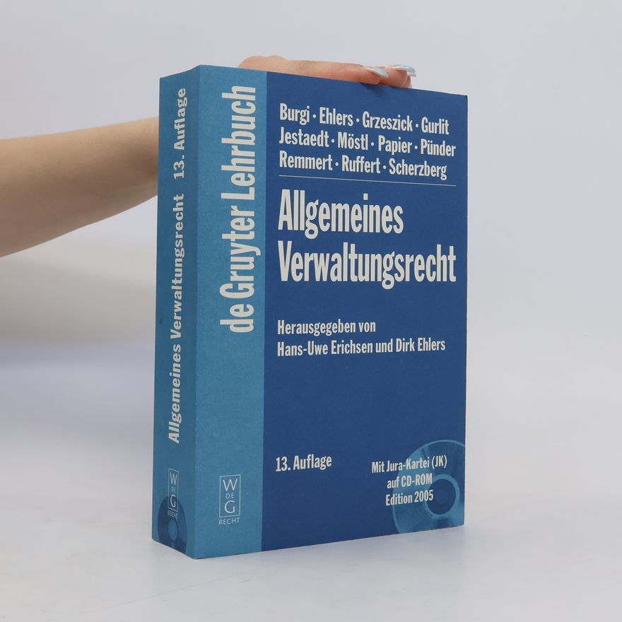 HansUwe Erichsen Allgemeines Verwaltungsrecht