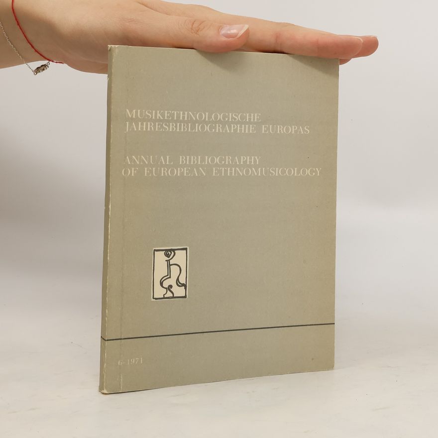 Autorenkollektiv Musikethnologische Jahresbibliographie Europas Annual Bibliography of European Ethnomusicology