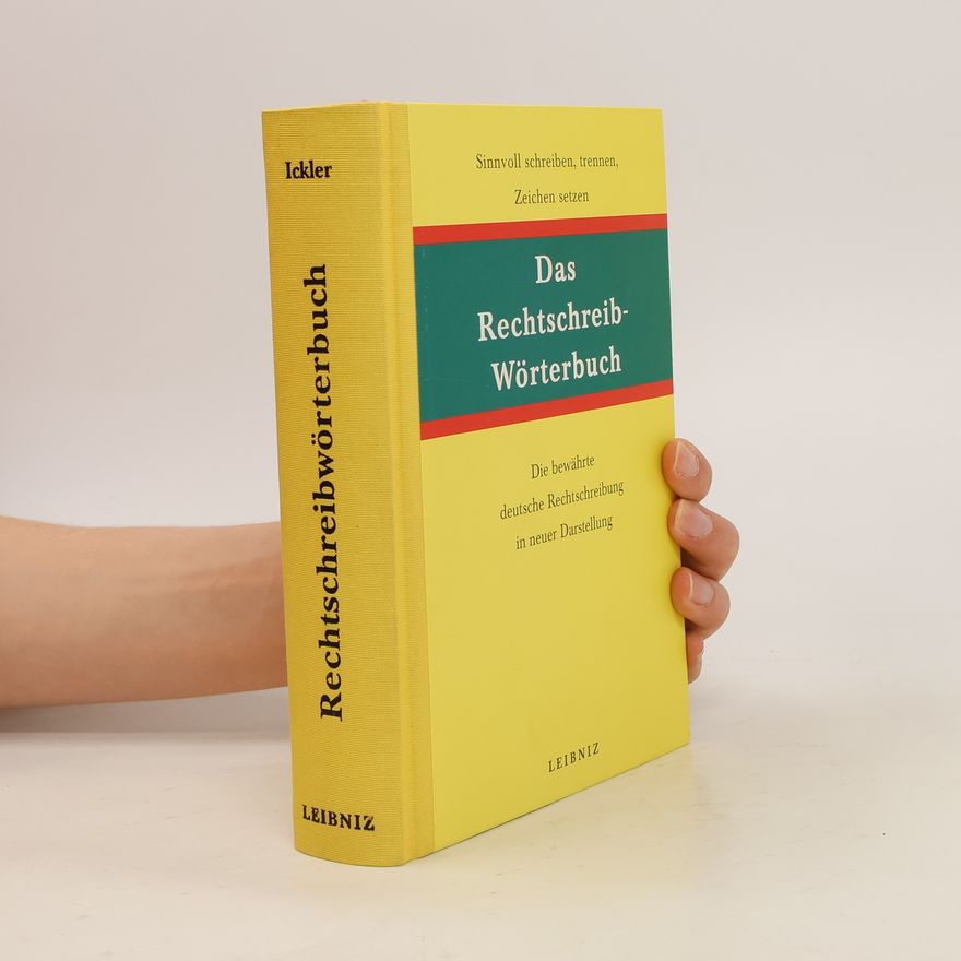 Theodor Ickler Das Rechtschreibwörterbuch