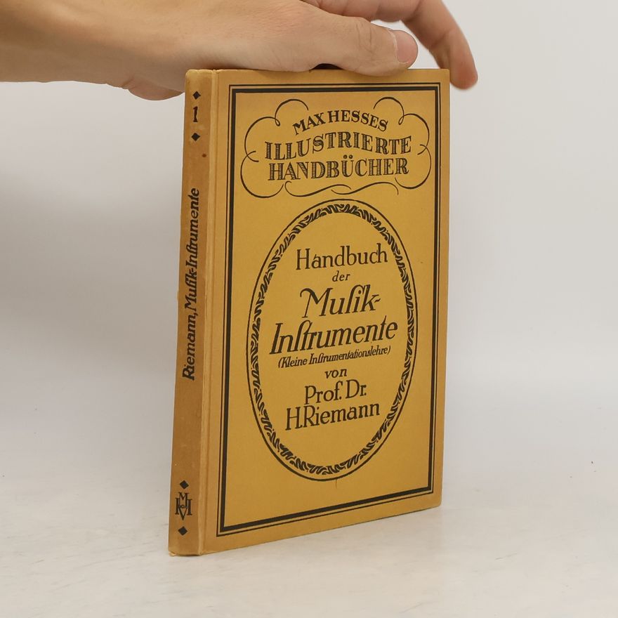 Hugo Riemann Handbuch Der Musikinstrumente