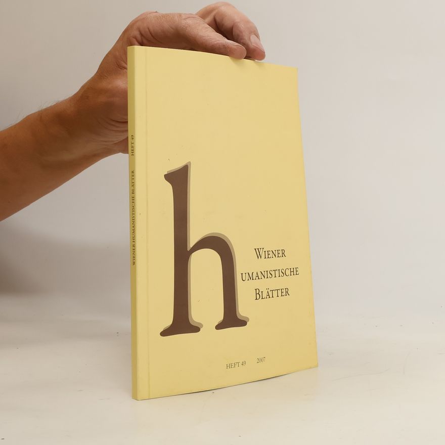 Autorenkollektiv Wiener Humanistische Blätter Heft 49