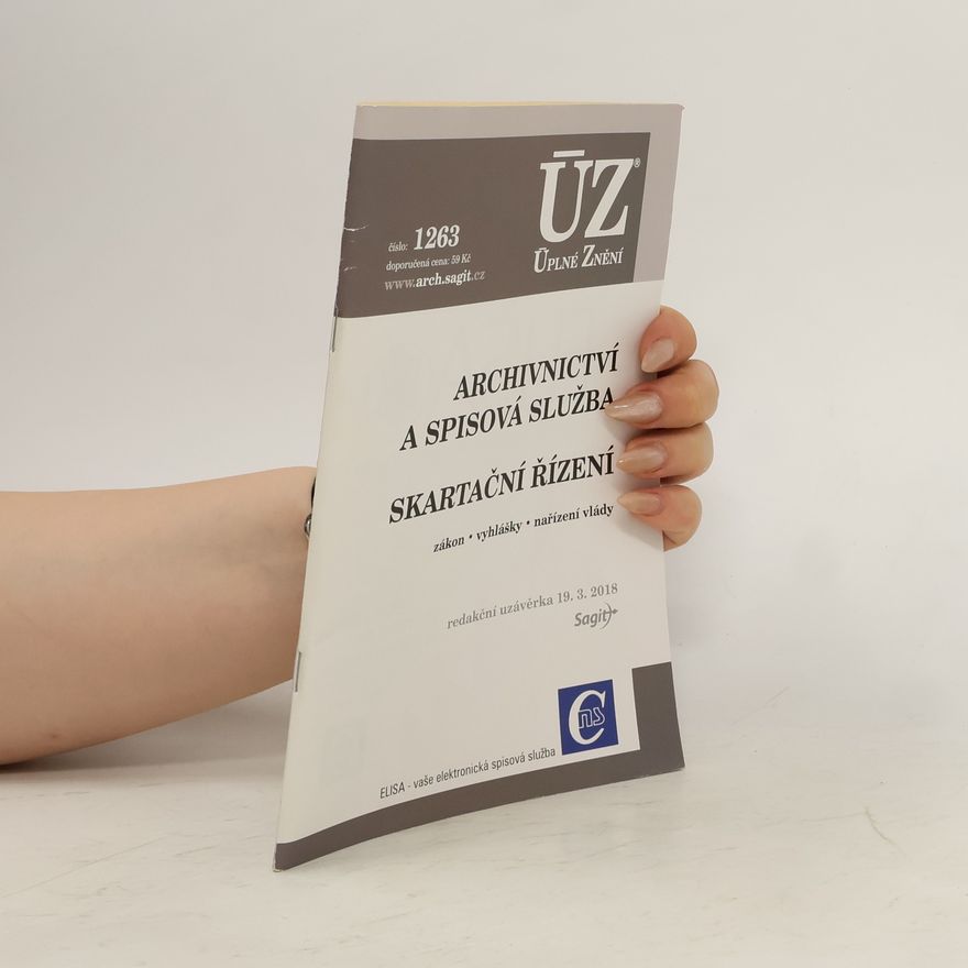 Sagit ÚZ č. 1263 - Archivnictví a spisová služba, Skartační řízení