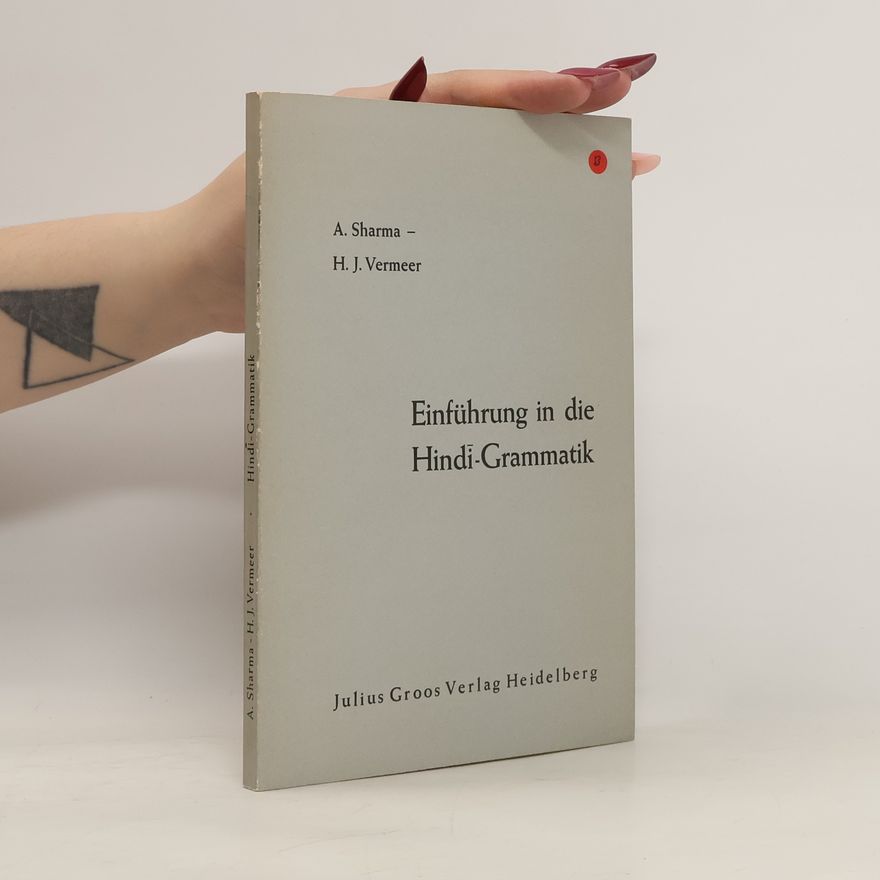 A. Sharma Einführung in die Hindi-Grammatik