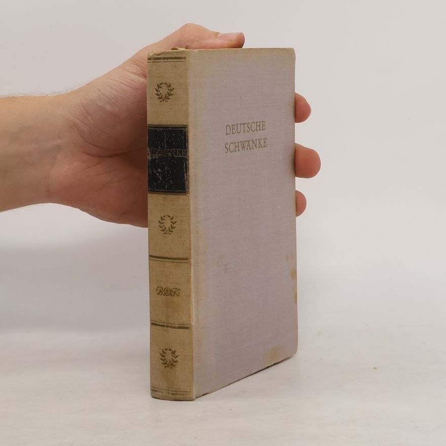 Collectif d'auteurs Deutsche Schwänke