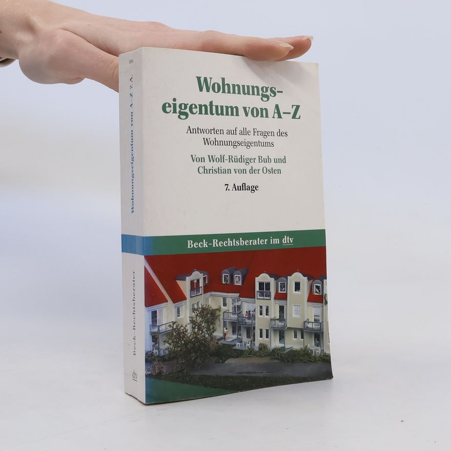 Wilhelm Weimar Das Wohnungseigentum