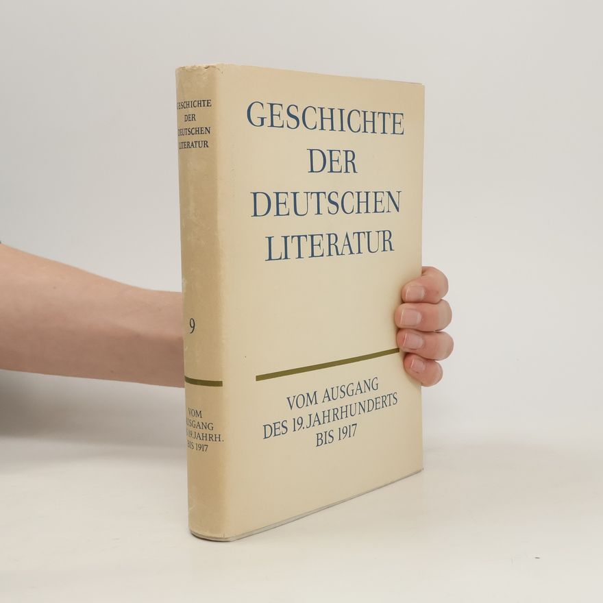 Kolektiv autorů Geschichte der deutschen Literatur