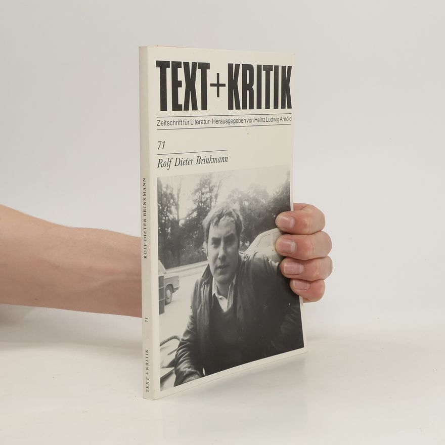Autorenkollektiv Rolf Dieter Brinkmann