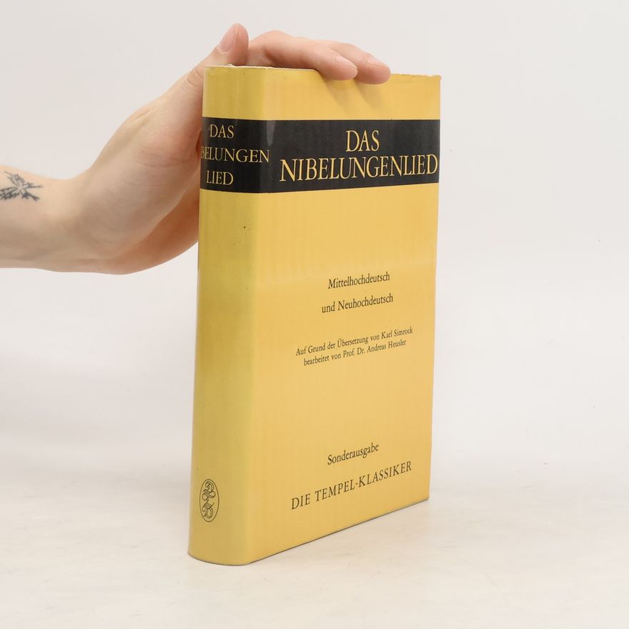 Karl Joseph Simrock Das Nibelungenlied