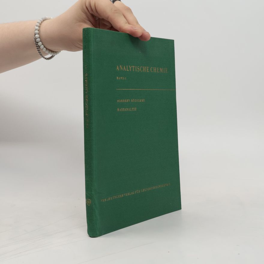 Various authors Analytische Chemie I