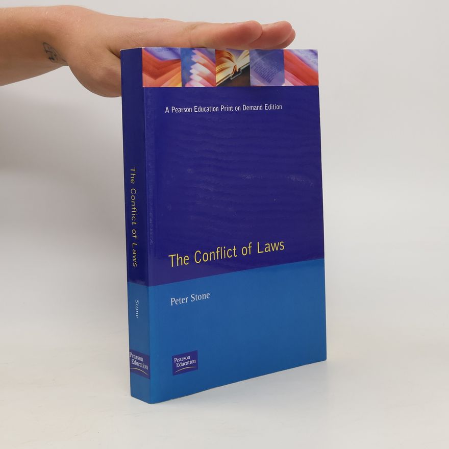 Peter Stone The Conflict of Laws
