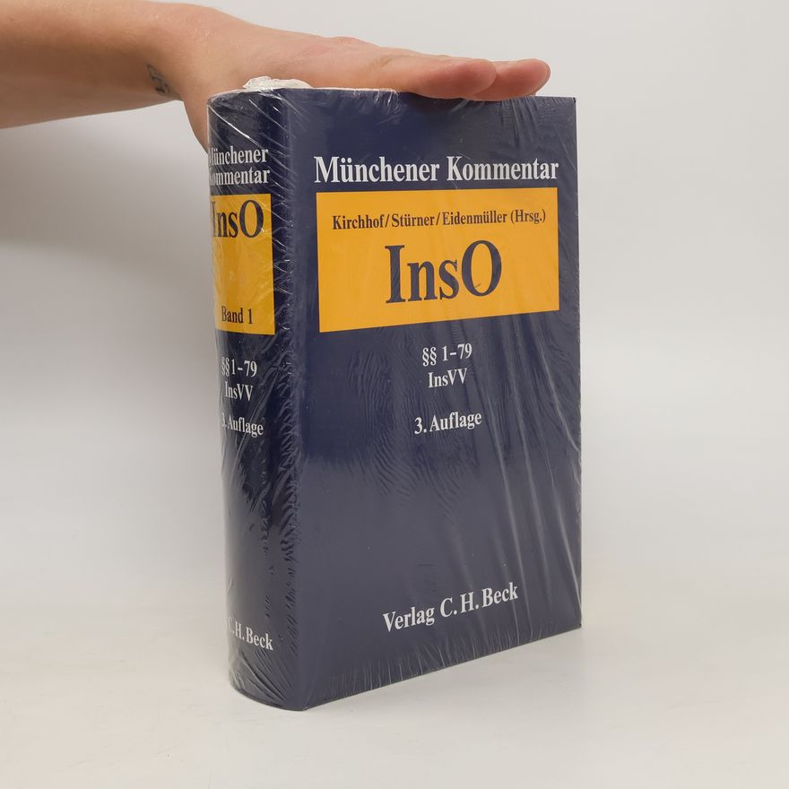 Various authors Münchener Kommentar zur Insolvenzordnung