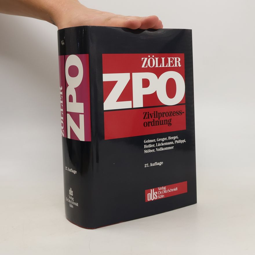Reinhold Geimer Zivilprozessordnung