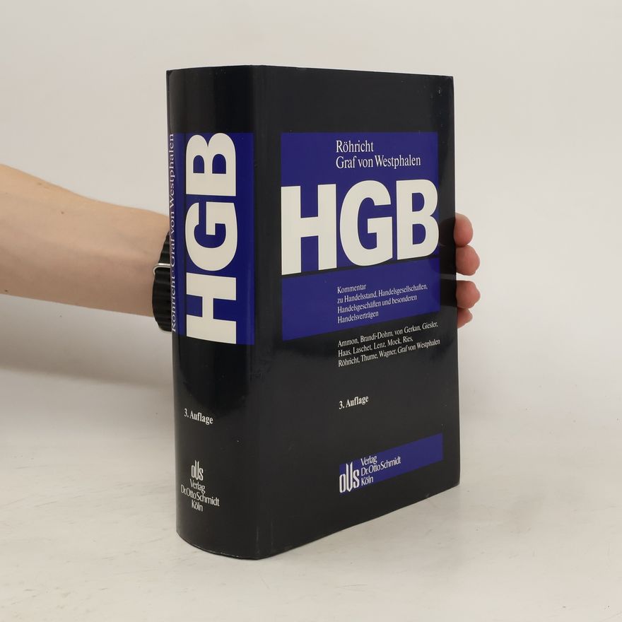 Volker Röhricht Handelsgesetzbuch