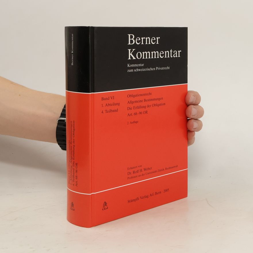 Rolf H. Weber Berner Kommentar
