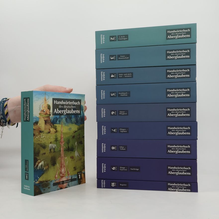 Autorenkollektiv Handwörterbuch des deutschen Aberglaubens. Band 1-10