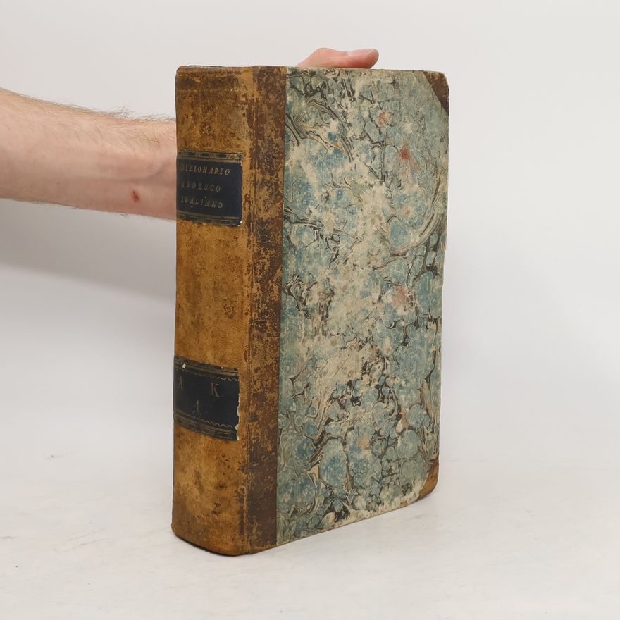 Christiano Giuseppe Iagemann  Dizionario italiano-tedesco e tedesco-italiano