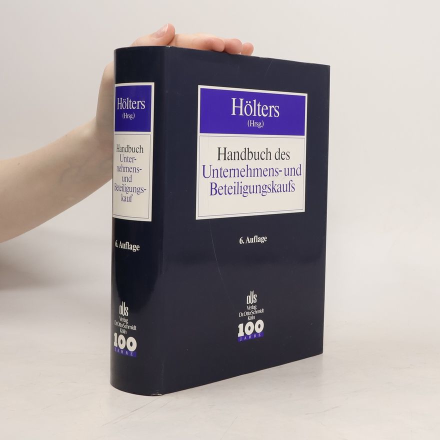 Wolfgang Hölters Handbuch des Unternehmens- und Beteiligungskaufs