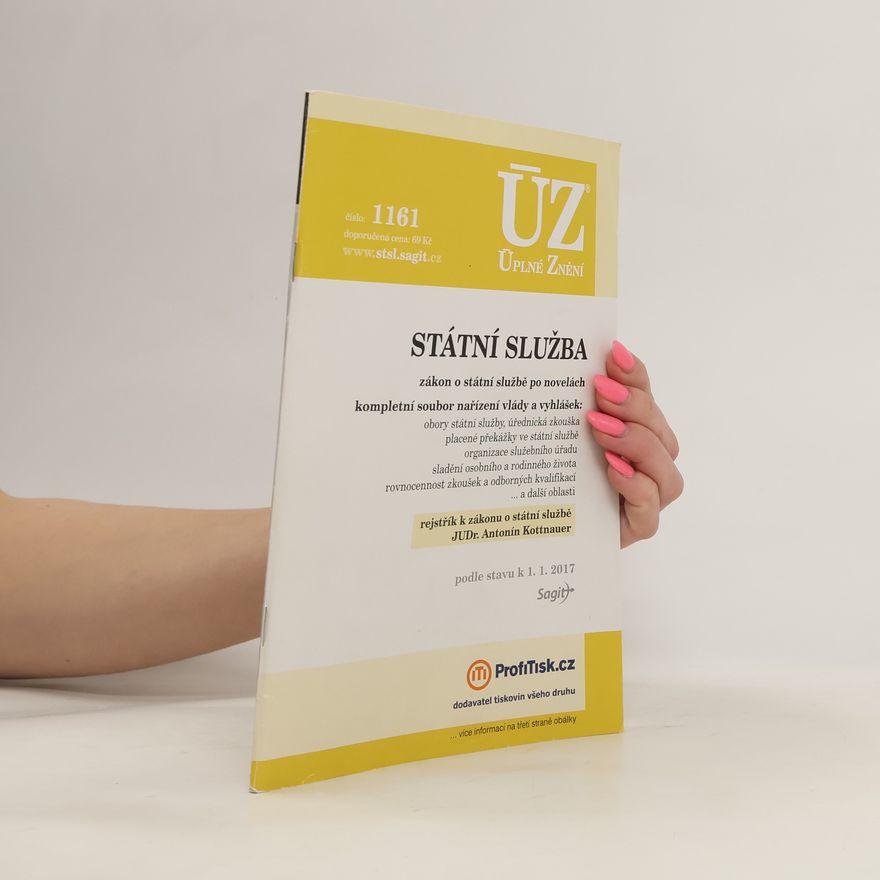 Various authors ÚZ 1161. Státní služba