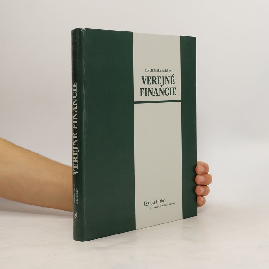 Rudolf Sivák Verejné financie