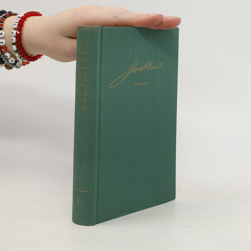 Johann Wolfgang von Goethe Werke 1