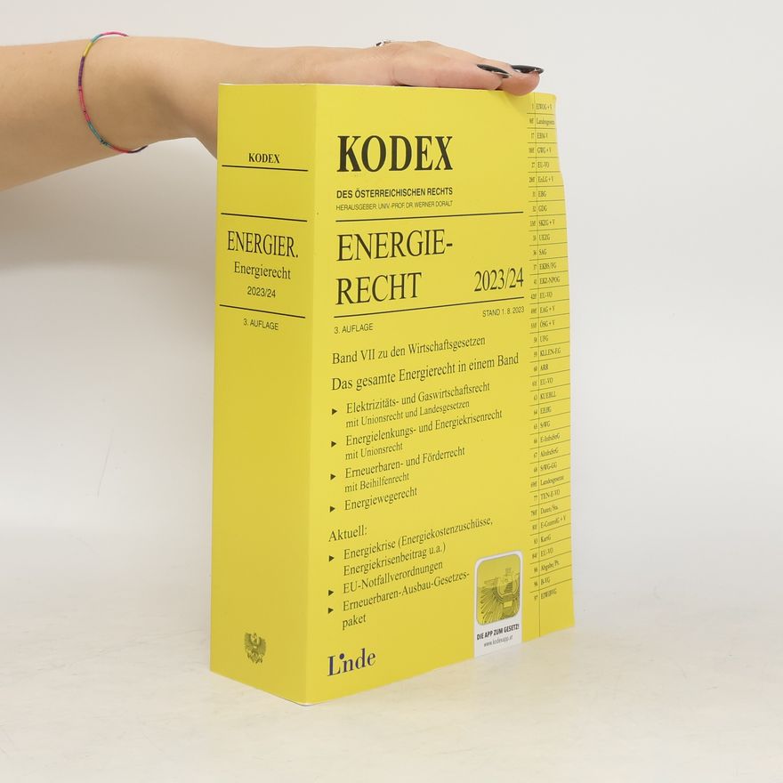 Katharina Šarić-Gruber KODEX Energierecht 2023/24