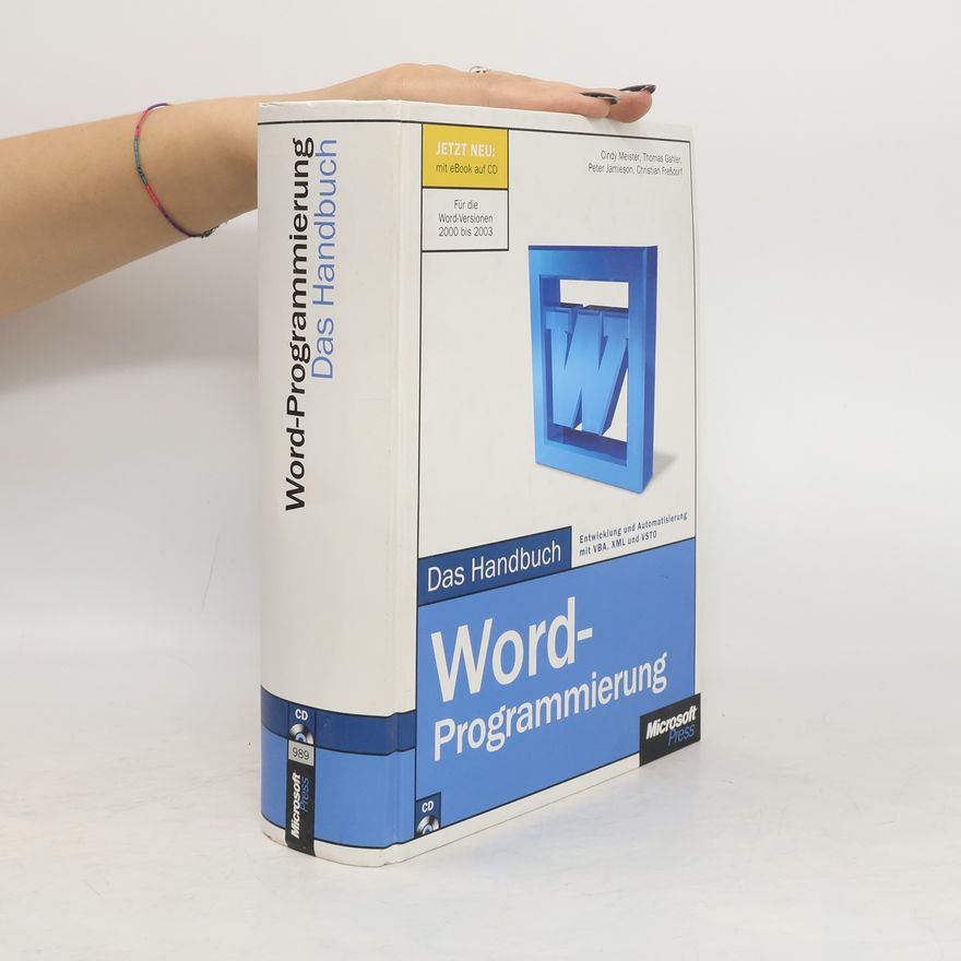 Cindy Meister Microsoft-Word-Programmierung - das Handbuch